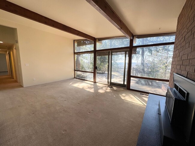 Photo - Mid-century modern view 3 bed house on top private drive with view of valley