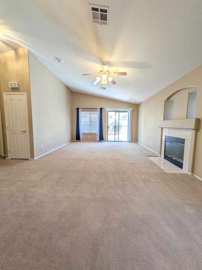 Photo - Single-Story 2BR Home with Fireplace, Patio & 2-Car Garage