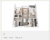 Plan 7 floor plan The Charles Denver West