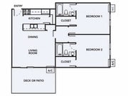 2BR/2BA