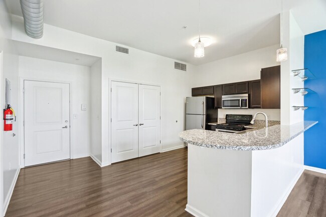 1BR Entry/Kitchen