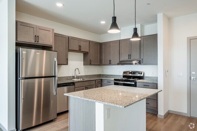 1BR, 1BA - 691SF - Kitchen