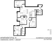 N floor plan
