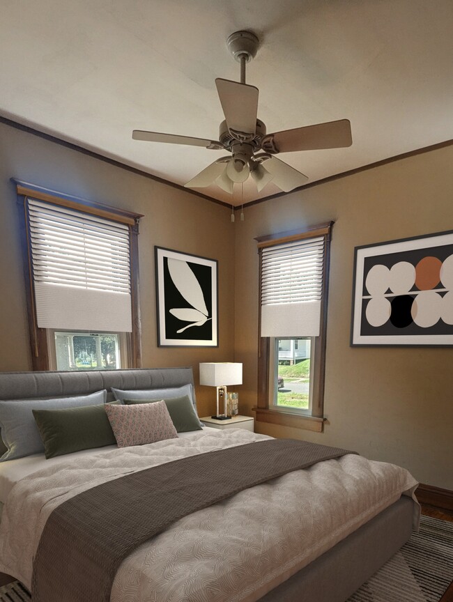 Main floor bedroom #1 - 2912 Felix St