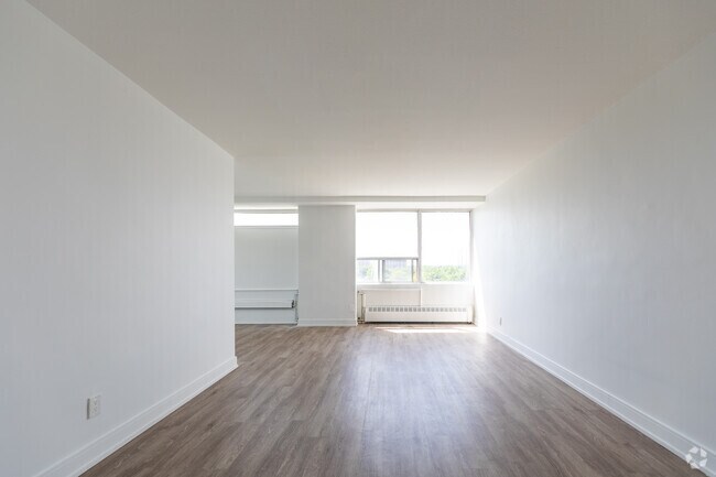 2BR, 1BA - Living Room - 31-35 St. Dennis Drive