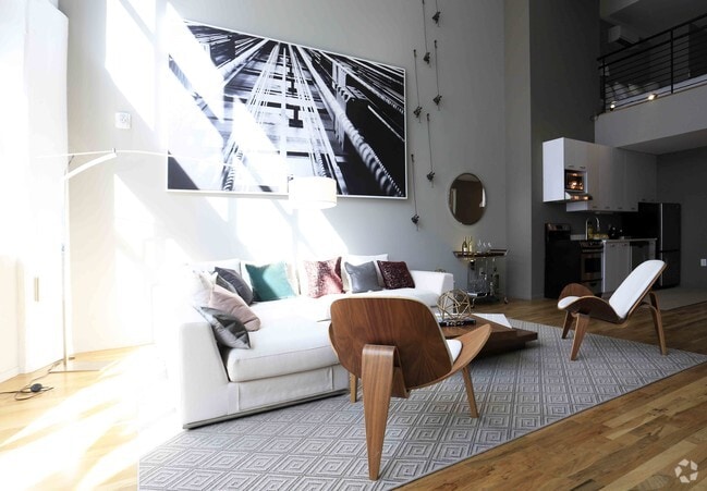 LIVING AREA - 1BR,1BA LOFT - UNO