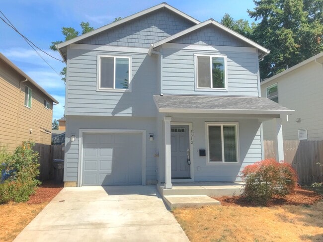 Building Photo - Mt. Scott-Arleta Newer Construction Home with AC, Attached Garage, Fenced Backyard