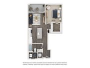 The Richmond Apartments A7 Floorplan SLC, UT