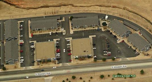 Aerial View - Lightning Creek Rental