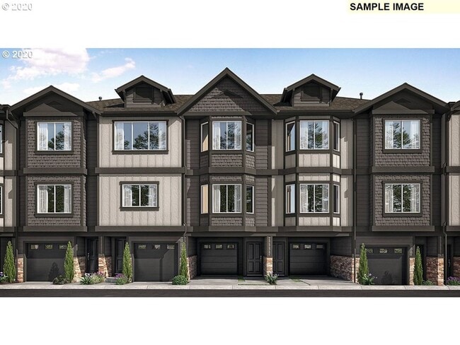 Photo - Modern 3-Bedroom Townhome-Style Home with Attached Garage, Private Patio & En-Suite Bathrooms in ...