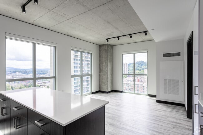 1BR, 1BA - 568 SF - The Collective on 4th