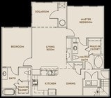 Aspen 2 BR, 2 BA