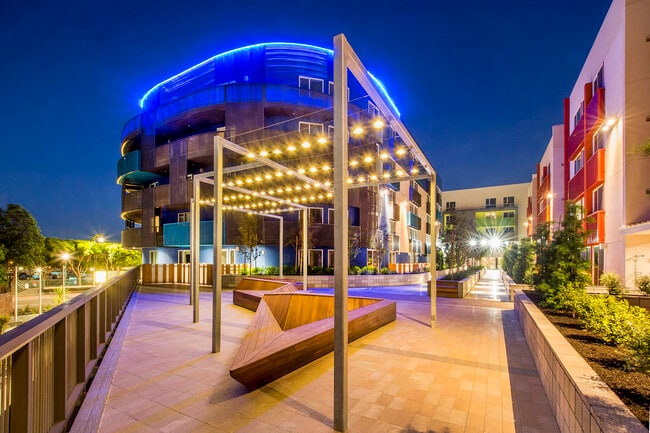 Expansive outdoor community space in the city appeals to residents and pets