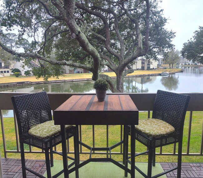 Patio view - 12100 Melville Dr Unit 610