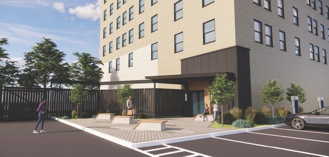 Back Entrance Rendering