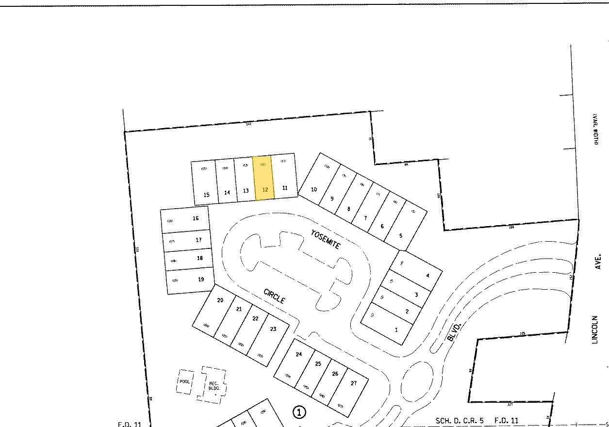 Plat Map - Park Place
