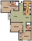 3BR/2BA