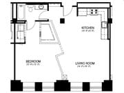 1BR/1BA