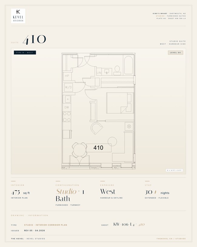 Building Photo - 1 Bedroom Suite · 475 sq ft Unit 410