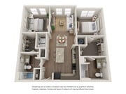 2 Bedroom Floor Plan