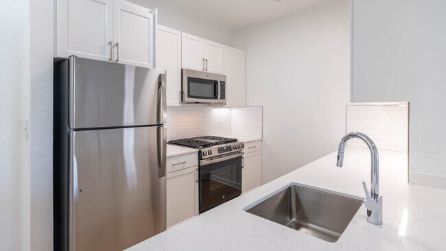 Kitchen with Stainless Steel Appliances