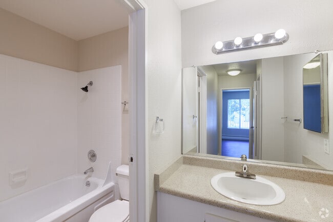 2BR, 1BA - 785SF - The Wildflower - Bathroom