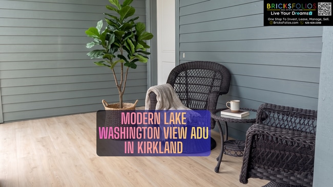 Building Photo - Modern Lake Washington View ADU – Fully Furnished 2BR/2BA (Kirkland)