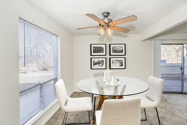 Staged Dinning Room