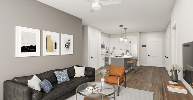 Apartment Rendering - The Upton