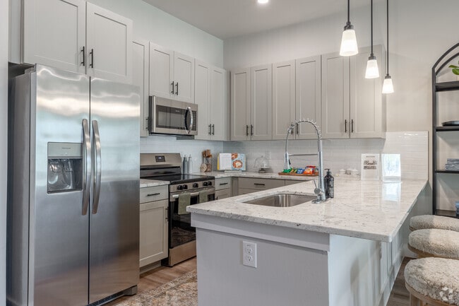 3BR, 2.5BA - 1,616SF - Kitchen - Braunwood at Town Creek