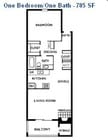 1BR/1BA