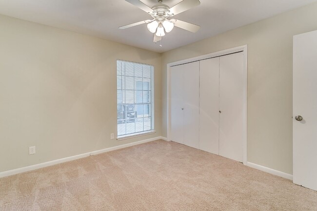 Bedroom 2 with large closet. Unfurnished now but will furnish if 2nd bdrm is rented. If rented as 1 bdrm it is secured. - 4901 Bryce Ave Unit 10