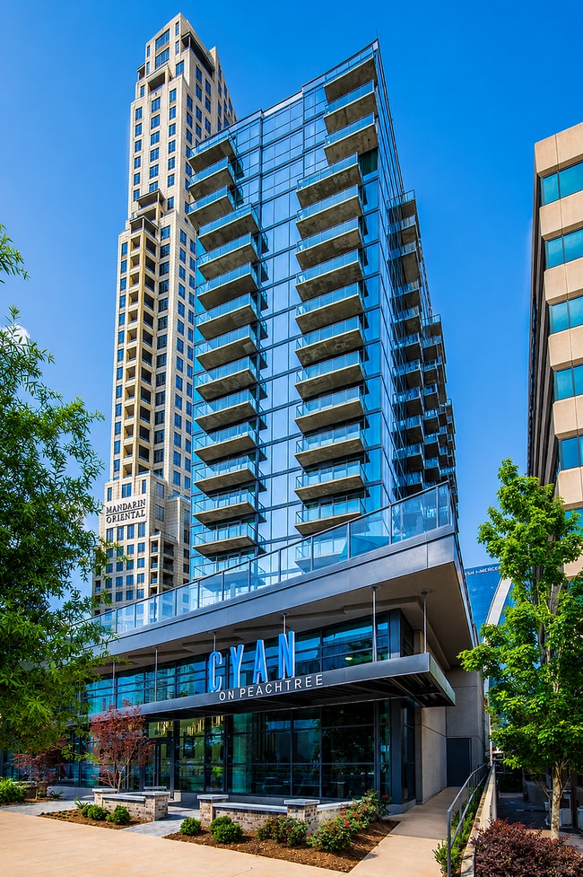 Cyan On Peachtree