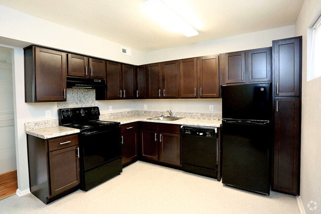 1HAB, 1BA - 530 ft² - Cocina - Soundview Townhomes