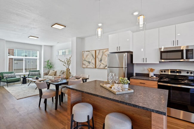 Spacious living spaces