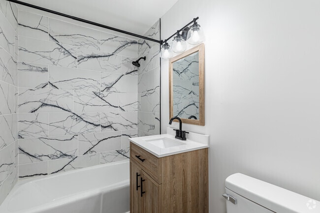 Reno Bathroom - Northwood Heights Apartments