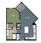 Plano de planta A1 Encore Narcoossee