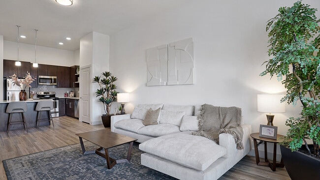 Open living and kitchen layout designed for everyday comfort.