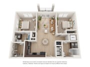 Huguenot - 2 Beds, 2 Baths, 952 sq. ft.