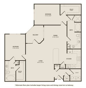 2Beds 2Baths - Pearl Greenway