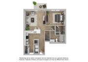 1 Bedroom | 1 Bath | 780 SF