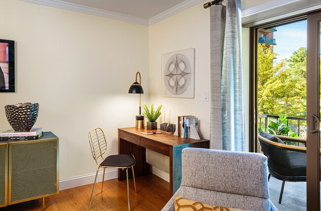 Water View Terrace Apartments - Living Room Office Nook - Water View Terrace