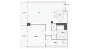 Providence 1/1 Floor Plan