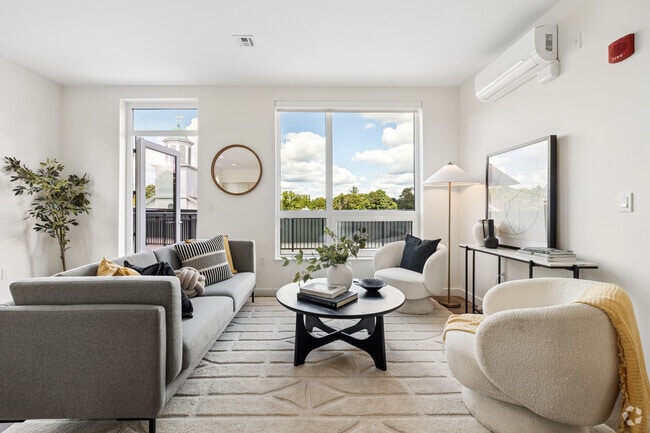 2BR, 2BA - 1,200SF - Living Room