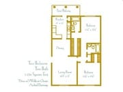2BR/2BA