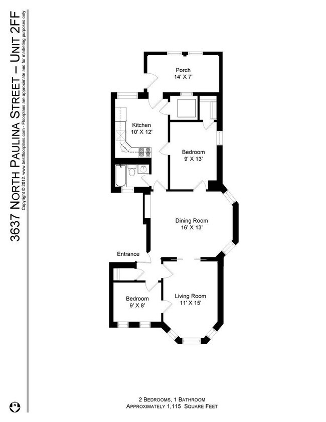 Photo - 3637 N Paulina St Unit 2F