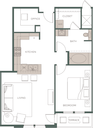 Floor Plan - THE TRINITY A- A6