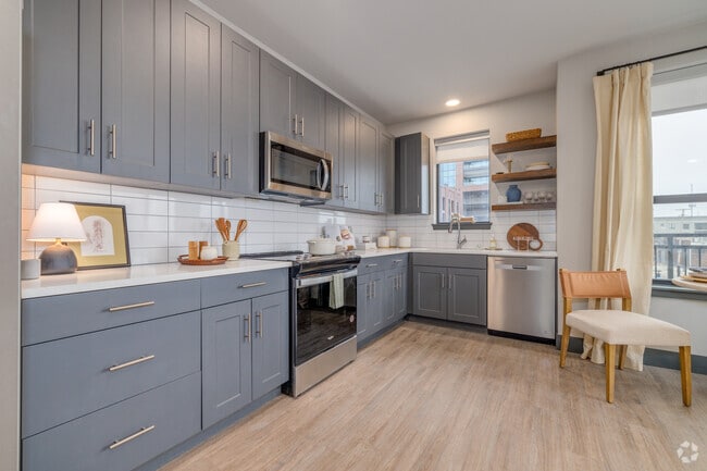 2BR, 2BA - 1072SF - Kitchen Area