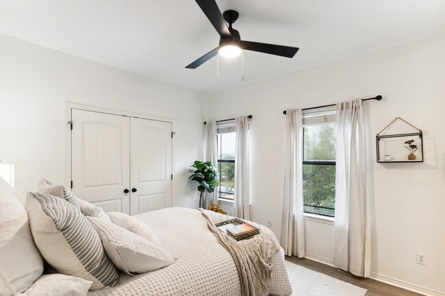 Bedroom 3 - renovated unit - The Village on Telluride Apartments