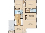3BR/2BA